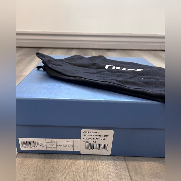 PAIGE Willa In Snake Black Multi Boots - Picture 9 of 9